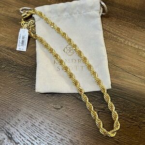 NWT Kendra Scott Cailey Chain Necklace
